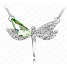 Glory Austrian Diamond Dragonfly Anhänger Halskette (XJW12528)